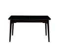 DT309 Стол раскладной Lauren black gold, 140-180/80*76, керамич. столешница, основ. дерево корич.