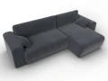 диван угловой лига-099 угол универсальный vertical серый
