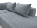 диван угловой лига-103 нпб угол левый tower 10 серый