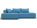 диван угловой лига-103 нпб угол левый амур 10 голубой