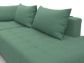 диван угловой лига-103 нпб угол левый амур 11 зеленый