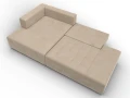 диван угловой лига-103 нпб угол левый seven 729 бежевый