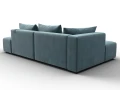 диван угловой лига-103 нпб угол левый seven 113 бирюзовый