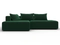 диван угловой лига-103 нпб угол левый seven 626 зеленый