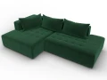 диван угловой лига-103 нпб угол левый seven 626 зеленый