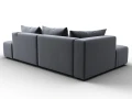 диван угловой лига-103 нпб угол левый seven 17 серый