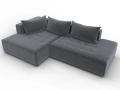 диван угловой лига-103 нпб угол левый seven 17 серый