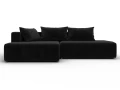 диван угловой лига-103 нпб угол левый seven 35 черный