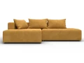 диван угловой лига-103 нпб угол левый brut 10 желтый