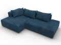 диван угловой лига-103 нпб угол левый brut 11 синий