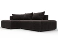 диван угловой лига-103 нпб угол левый brut 17 коричневый