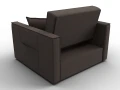 кресло-кровать лига-104 (80) амур 05 коричневый
