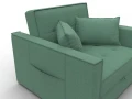 кресло-кровать лига-104 (80) амур 11 зеленый