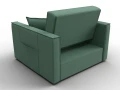 кресло-кровать лига-104 (80) амур 11 зеленый