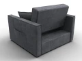 кресло-кровать лига-104 (80) brut 16 темно-серый