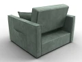 кресло-кровать лига-104 (80) brut 08 зеленый