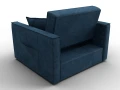 кресло-кровать лига-104 (80) brut 11 синий