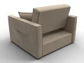 кресло-кровать лига-104 (80) seven 729 бежевый