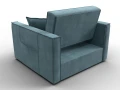 кресло-кровать лига-104 (80) seven 113 бирюзовый