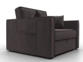 кресло-кровать лига-104 (80) seven 727 коричневый