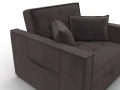 кресло-кровать лига-104 (80) seven 727 коричневый