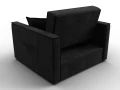 кресло-кровать лига-104 (80) seven 35 черный