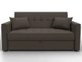 диван прямой лига-104 (140) амур 05 коричневый