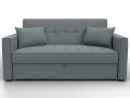 диван прямой лига-104 (140) амур 07 серый
