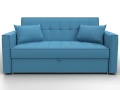 диван прямой лига-104 (140) амур 10 голубой