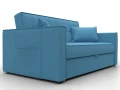диван прямой лига-104 (140) амур 10 голубой