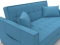 диван прямой лига-104 (140) амур 10 голубой