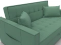 диван прямой лига-104 (140) амур 11 зеленый