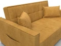 диван прямой лига-104 (140) brut 10 желтый