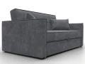диван прямой лига-104 (140) brut 16 темно-серый