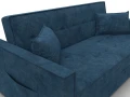 диван прямой лига-104 (160) brut 11 синий