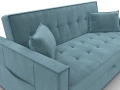 диван прямой лига-104 (160) seven 113 бирюзовый