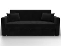 диван прямой лига-104 (160) seven 35 черный