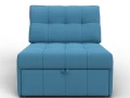 кресло-кровать лига-107 (80) амур 10 голубой