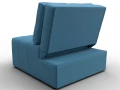 кресло-кровать лига-107 (80) амур 10 голубой