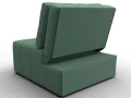 кресло-кровать лига-107 (80) амур 11 зеленый