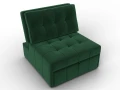 кресло-кровать лига-107 (80) seven 626 зеленый