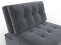 кресло-кровать лига-107 (80) seven 17 серый