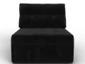 кресло-кровать лига-107 (80) seven 35 черный