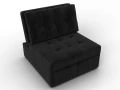 кресло-кровать лига-107 (80) seven 35 черный
