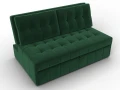 диван прямой лига-107 (140) seven 626 зеленый