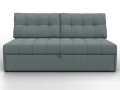 диван прямой лига-107 (160) амур 07 серый