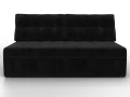 диван прямой лига-107 (160) seven 35 черный
