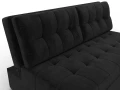 диван прямой лига-107 (160) seven 35 черный