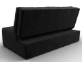 диван прямой лига-107 (160) seven 35 черный