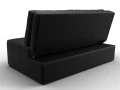 диван прямой лига-107 (140) grifon 18 черный
